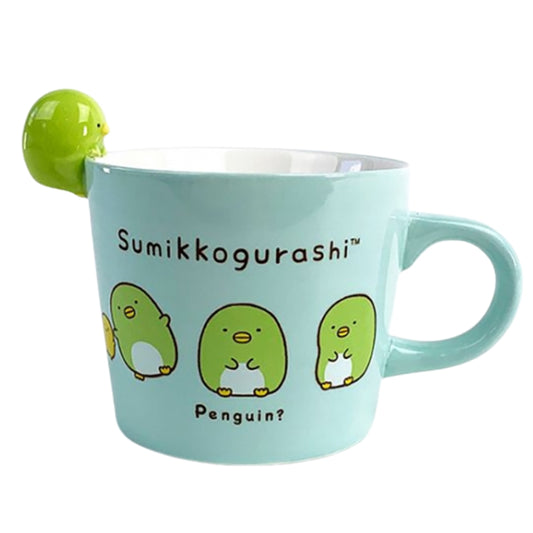[預訂]角落生物Sumikkogurashi - 吉祥物企鵝陶瓷馬克杯 TK13902【下單後約3-4星期內寄出】