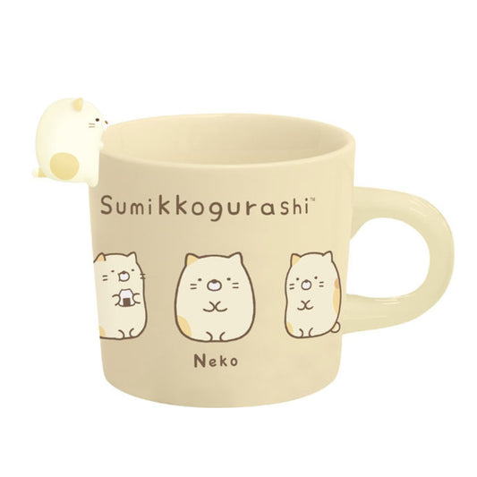 [預訂]角落生物Sumikkogurashi - 吉祥物貓陶瓷馬克杯 TK13904【下單後約3-4星期內寄出】
